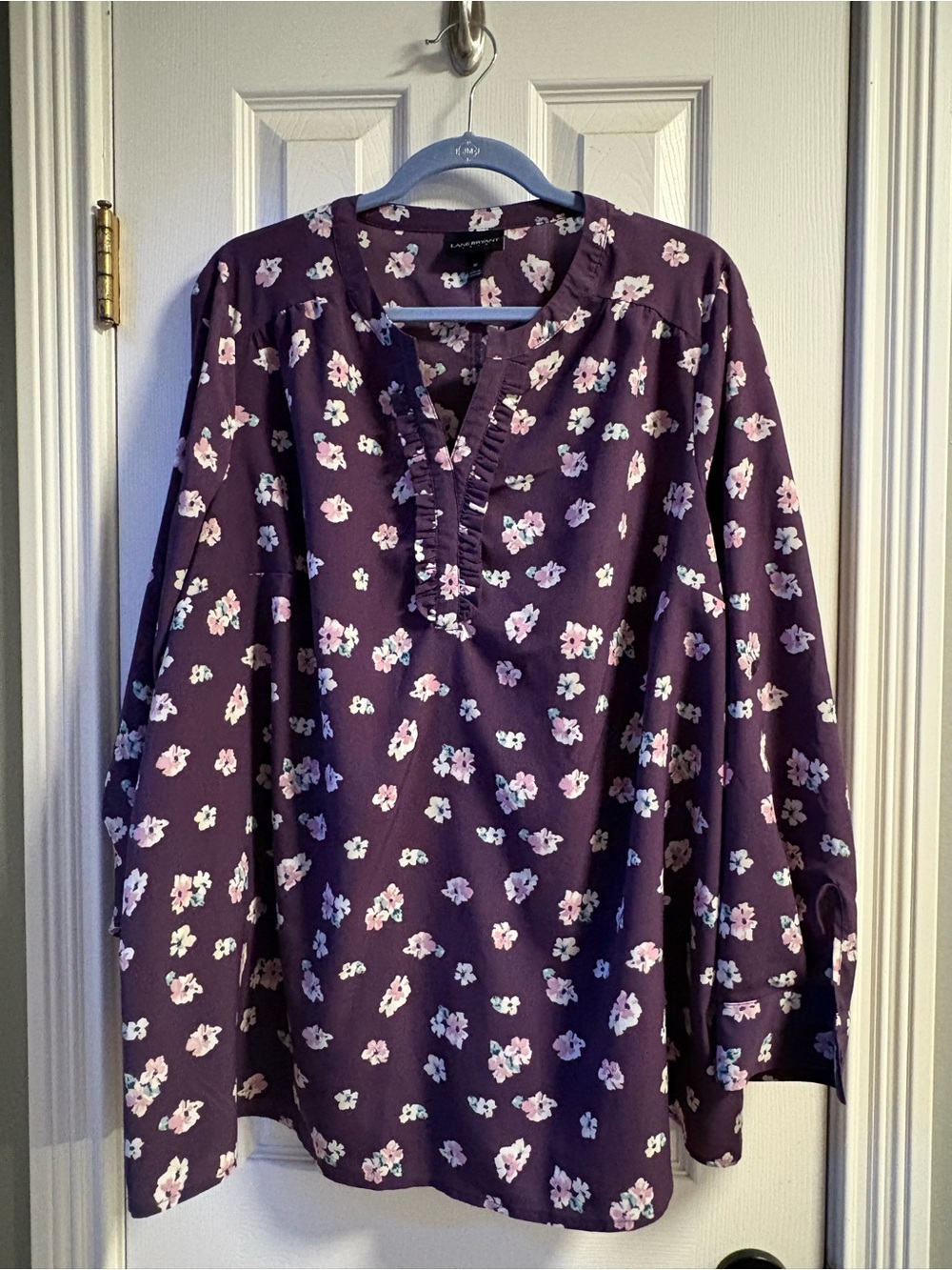 Lane Bryant floral blouse
